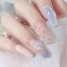 Nail Rhinestones and Pearls 2 Boxes 3D Nail Charms Flat Back Clear AB Crystal Nail Art Rhinestones Gems White Nail Pearls for Nail Art Decoration DIY Crafts (G) - Buy Online on SooperMarket.com