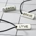 Hicarer 80 Word Charms Pendants - Engraved Motivational Jewelry Accessories in Silver - Buy Online on SooperMarket.com