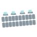 Didiseaon 28 Pcs Window Slot Cleaning Brush Cleaning Tools for Home Household Cleaning Tools Scrub Pads Window Slot Brush Kitchen Groove Brush Bristles Blinds Sweeper Detergent Floor Pp