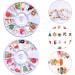 2 Boxes Christmas Nail Stickers Reindeer Nail Charm Santa Nail Charms Xmas Enamel Charm Christmas Flatbak Snowman Manicure Charms Christmas Nail Rhinestones 3d Miniature Pan Alloy - Buy Online on SooperMarket.com
