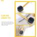 FRCOLOR Loofah Handle Back Scrubber - Silicone Brush for Exfoliation & Massage - Buy Online on SooperMarket.com