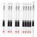 MUSISALY 20 Pcs Eyebrow Pencil Woman Makeup Tools Highlight Eyeliner Pencil Wooden Pole White