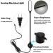 HengBo LED Sewing Machine Light - 6000K Daylight, Magnetic, Flexible Gooseneck for Sewing Machine, Workbench, Lathe, Drill Presses, 3D Printer - Buy Online on SooperMarket.com