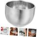 Angoily Double-Walled Stainless Steel Shaving Cup Set - Premium Korean Foam & Razor Tools for Men - Buy Online on SooperMarket.com
