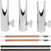 Metal Eyebrow Sharpener Lightweight U-Shaped Slotted Eyebrow Sharpening Tool for Travel (Silver) - Buy Online on SooperMarket.com