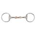 EggButt Snaffle Bit Curved MP Stainless Steel with Copper Lozenge (UKSALES25 ) (5.5 INCHES /13.97 CM)