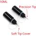 T Tulead Black Tip Applicator Metal Needle Plastic Bottle 10ml Precision Tip Applicator Bottles Pack of 10 Black 10ml - Buy Online on SooperMarket.com