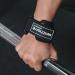Leather Weightlifting Wrist Straps with Grip Assistance - Black | Deadlift Straps for Workout Gym - Men and Women - Buy Online on SooperMarket.com