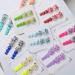 Ruarby Acrylic Press on Nails Square Fake Nails Colorful Striped Glues on Nails False Nails Stick on Nails for Women Girls - Buy Online on SooperMarket.com