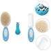 3pcs Wool Brush Baby Grooming Kit Newborn Shower Hair Clipper Cleaner Set - Buy Online on SooperMarket.com