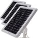 Solar Panel Charger for Ring Camera Compatible with Spotlight Cam,Ring Stick Up Cam (3 Pack, White)