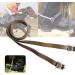 DASNTERED Spur Strap 2 Pcs PU Leather Horse Riding Straps with Adjustable Buckle Riding Sports Accessories black - Buy Online on SooperMarket.com