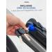 B chel Sekura Folding Lock for Bicycle & Motorcycle - 85cm Black Security Lock | 6053853 - Buy Online on SooperMarket.com