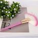 Makeup Brush Pro 1 Pcs Large Fan Shape Makeup Brush Blush Powder Foundation Cosmetic Tool - Buy Online on SooperMarket.com