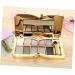 Beavorty 2pcs Colorful Mirror With Shadow Brush & Eyeshadow Colors # Flash Makeup Eye Glitter - Buy Online on SooperMarket.com