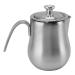 Nimomo Moka Pot Home Coffee Moka Pot Built in Filter Coffee Making Moka Pot Stainless Steel Coffee Maker Pot