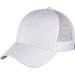 Ponycap Messy High Bun Ponytail Trucker Baseball Cap - White - Buy Online on SooperMarket.com