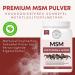 Petgold MSM Horse Powder 1000g | High Dose Sulfur Methylsulfonylmethane for Dogs & Horses - Buy Online on SooperMarket.com