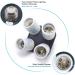 LimoStudio 4 in 1 Socket Adapter E27 Bulb Lamp Light Splitter for Photo Studio Lighting | UL Approved | AGG813 - Buy Online on SooperMarket.com