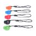 Chewable Sensory Necklaces 5 Pack Soft Silicone Skull Shape Stress Relief Heat Resistant Teething Necklace for Autism