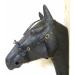 Buy PS Horse French Cavesson Cavecon with D-Rings - Soft Full Brown with Gold Fittings | International Shipping Available - Buy Online on SooperMarket.com