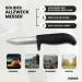 N mis Fishing Knife - 10 cm Stainless Steel Blade | Multi-Use Garden & Carving Knife | Durable Outdoor Knife with Quiver | Affordable & Sharp - Buy Online on SooperMarket.com