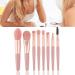 Buy Mini 8-Piece Makeup Brush Set - Soft Portable Travel Kit for Eyeshadow Application & Blending - Perfect for Beginners - Fast International Shipping - Buy Online on SooperMarket.com