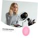 Shop Pink Cleaning Pad - Makeup Brush Cleaner & Rinsing Tool | 14.5x11cm - Perfect for Beauty Routine - Buy Online on SooperMarket.com