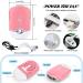 Professional Lash Extension Kit - USB Eyelash Fan Strong Glue 0.07D Curl 8-15mm Sizes - Perfect for Beginners | Pink B - Buy Online on SooperMarket.com