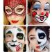 Go Ho Cream Red Face Paint Stick (1.06 Oz) - Ideal for Halloween Cosplay, Joker Clown SFX Makeup - Waterproof Formula for Adults & Children - Buy Online on SooperMarket.com