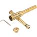 Buy Premium Moxibustion Stick - Big Brass Portable Moxa Roll with Heat Fusion Holes | Effective Acupuncture Tool - Buy Online on SooperMarket.com