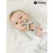 Miraloop Teething Toy for Baby 0-18 Months - Jellydog Rocking Teether, Food Grade Silicone, Choke-Proof & Odorless - Mint Green - Buy Online on SooperMarket.com