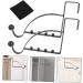 CHILDWEET Over Door Hanger 2pcs Storage Hook Behind The Door Ganchos para Colgar Over Door Valet Hook Punch Hook - Buy Online on SooperMarket.com