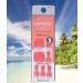 Impress Kiss ImPress Color Press-On Bright Matte Neon Orange Pedicure Toe Nails IMT502X Super Star  24 Count (Pack of 1)
