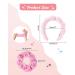 Rovtop SPA Headband 4Pcs Set for Makeup/Skincare - Non-slip Terry Towel Cloth Head band and Wristbands for Women - Pink+Blue - Buy Online on SooperMarket.com