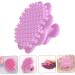 FRCOLOR Cleaning Brush Make-Up Remover Face Washer Manual Face Brush Face Sponge Tool Silicone Scrubber Skin Care Brush Face Sink Massager 5.20X5.20X3.00CM - Buy Online on SooperMarket.com