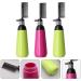 Lurrose 3pcs 130ml Hair Dye Bottle Root Comb Applicator Bottle Hair Coloring Dyeing Dispensing Bottle Container for Home Shop Scalp Treatment Perming Tools (Random Color) - Buy Online on SooperMarket.com