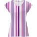 Short Sleeve T Shirts Clothing Woman T-Shirt Casual Black Clothing Top Women's Floral Pattern for Women Crop Tops Shirt Shirts Top Women's Summer Tank Top 2-purple XL - Buy Online on SooperMarket.com