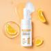 Vitamin C Hydrating Foaming Facial Cleanser - Gentle Acne-Prone Skin Wash with Silicone Brush - Vegan Daily Cleanser for Men & Women - 4.2oz - Buy Online on SooperMarket.com