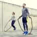 XGQQ Weighted Jump Rope - 9.8 Ft Heavy Battle Rope for Home Gym Workout - Buy Online on SooperMarket.com
