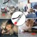 ISAKEN Cat Chaser Toys LED Light Pointer Pen USB Rechargeable Interactive Cat Toy with 5 Patterns Cats Tracker Wand Cat Red Dot Toy Training Exercise Tool for Indoor Cats Kitten - Buy Online on SooperMarket.com