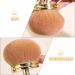 NOLITOY Golden Makeup Brush Set - Travel Foundation Blush Loose Powder & Concealer Brushes for Women | Premium Cosmetic Tools for Flawless Beauty - Buy Online on SooperMarket.com