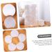  FRCOLOR 1200pcs Pearl Pattern Makeup Wipes Disposable Face Cleansing Pads for Travel Nail Polish Removal & Makeup Removal | 2.5x5.8cm  - Buy Online on SooperMarket.com