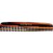 Barbers Vintage Classic Hair Comb for Men (Tortoise Shell Finish). Deluxe Handmade Fine & Coarse-Tooth Comb for Grooming Hair/Beard/Moustache (18cm / 7.1 inch)