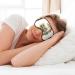 SSIMOO Antique Greek Soft Sleep Eye Mask with Roman Olive Branch - Breathable Travel Eye Patch for Women | Perfect Relaxation Gift - Buy Online on SooperMarket.com