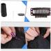 Pinicecore 20pcs Stainless Steel Snap Wig Clips - Black U Shape Metal Clips for Hair Extensions & DIY - Buy Online on SooperMarket.com