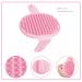 Crafterlife Small Animal Pet Grooming Kit - Shedding Slicker Brush, Massage Glove, Comb, Nail Clipper Trimmer - for Rabbit, Puppy, Kitten, Guinea Pig, Hamster, Ferret (Pink) - Buy Online on SooperMarket.com