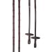 Buy Sunride English Combined Bridle Hawaii - Soft Real Leather Adjustable & Anatomical Full Brown/Pink - Ships Internationally - Buy Online on SooperMarket.com