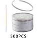 Sharplace Pack of 500 Disposable Cotton Swabs - Wooden Cleaning Sticks for Care & Hygiene - Buy Online on SooperMarket.com