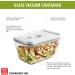 ZWILLING Fresh 3-Pc Glass Food Storage Containers - Meal Prep Assorted Sizes - Buy Online on SooperMarket.com